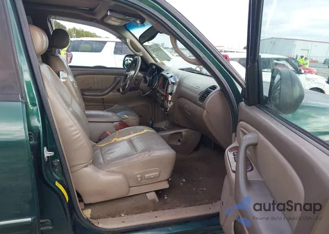 2002 Toyota Sequoia Limited V8 из США, поврежденный, VIN 5TDBT48A52S115956